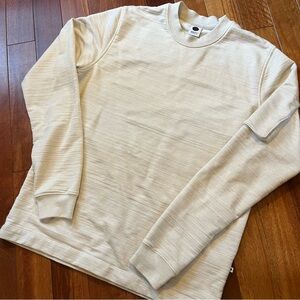 NNO7 Eddie Crew Cream Pullover Shirt Sweatshirt Medium